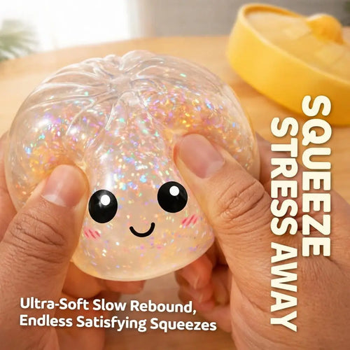 Colorful Squeeze Stress Bun